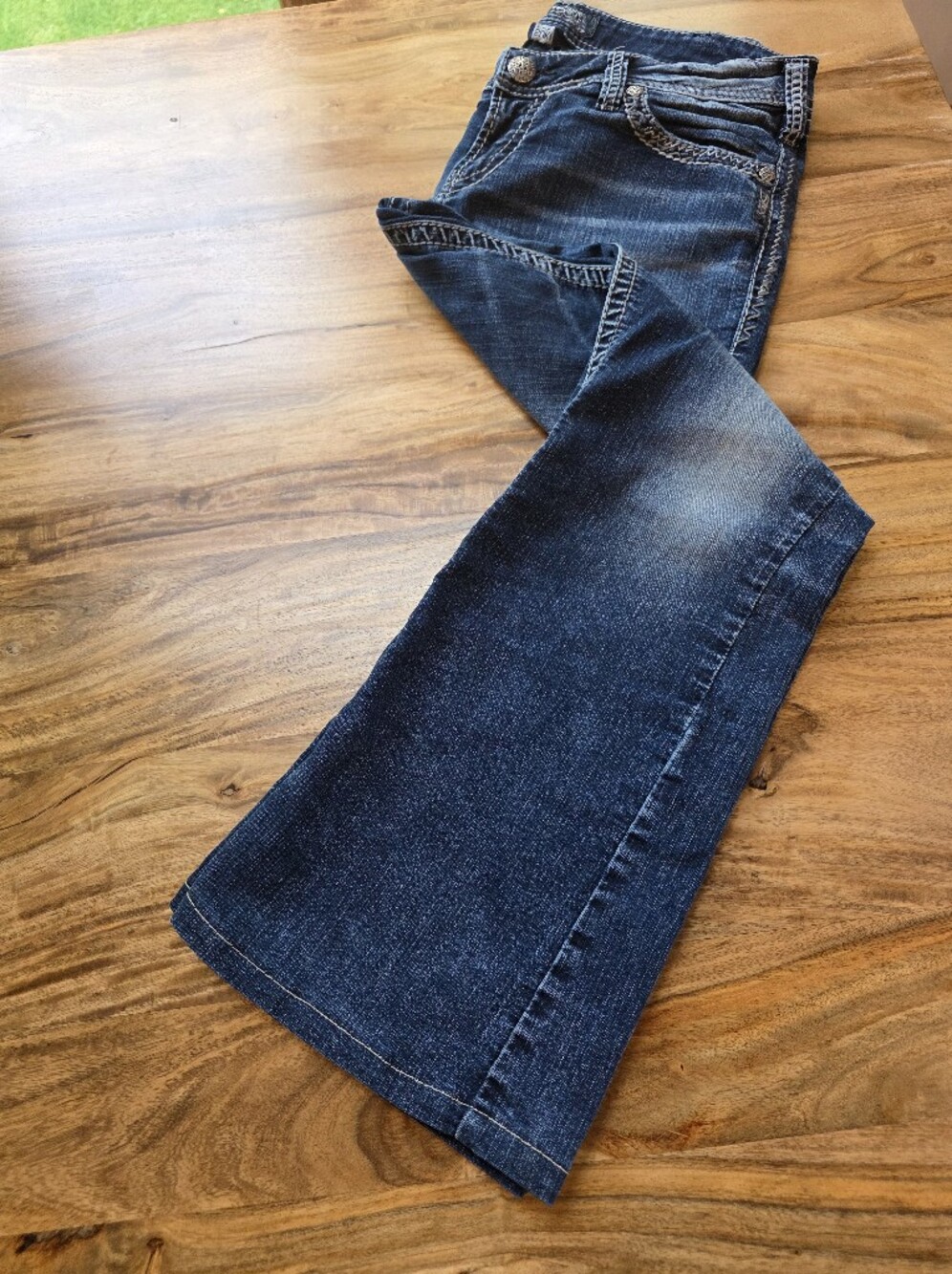 Women's Silver Jeans Co Suki Mid-Rise Curvy Fit- Size W32/L31, Dark Wash